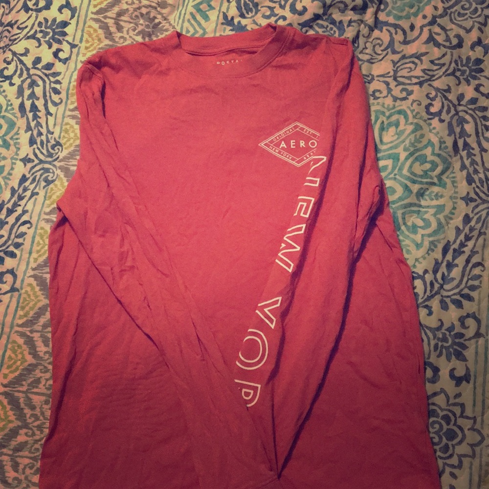Small men’s Aeropostale long sleeve shirt.